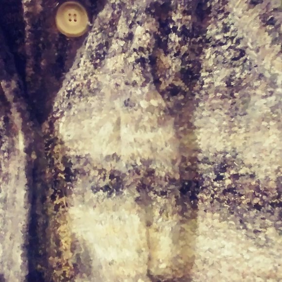 Womens M Tribal Long Sweater Vest - Picture 4 of 8